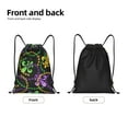 thumbnail image 5 of Bingfone Mardi Gras6 Drawstrings Backpacks Bags For Men Women Gym Drawstrings Bag, 5 of 9
