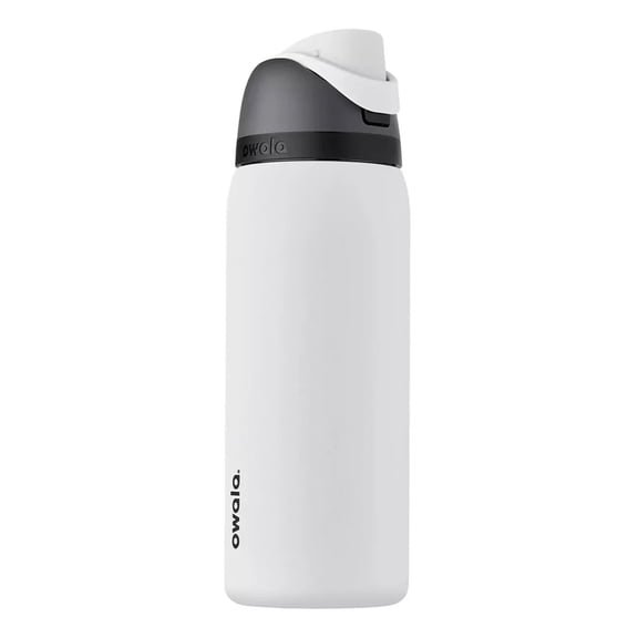 Owala FreeSip: Botella de acero inoxidable aislada con popote, 24 oz (700ml)