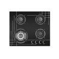 thumbnail image 1 of Parrilla de Gas Arol Empotrable 4 Quemadores Vidrio Templado 59 cm, 1 of 9