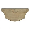 thumbnail image 5 of Butler Chester Antique Beige Demilune Console Table, 5 of 6