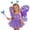 C276/Light Purple, variant on XIYON Toddler Girls Clothing Set Glowing Fairy For Girls With Light Up Wand And Floral 4 Piece Dress Up Play One Size