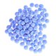 thumbnail image 5 of 100 piezas de plano, mármol, guijarros, jarrón, rellenos, decoración, Azul claro Zulema abalorios de mármol de cristal, 5 of 7