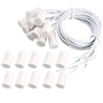 thumbnail image 1 of y 10pcs RC-33 NC Recessed Wired Door Contact Sensor Alarm Magnetic Reed Switch, 1 of 5