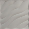 thumbnail image 5 of Ekena Millwork 19 5/8"W x 19 5/8"H Modern Wave EnduraWall Decorative 3D Wall Panel, UltraCover Satin Hunt Club Green (Covers 2.67 Sq. Ft.), 5 of 6