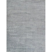 Pasargad Home Slate Collection Hand-Loomed Silk & Wool Rug- 8' 0" X 10' 0"