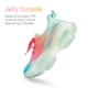 thumbnail image 3 of Zapatillas Slip-On para Niñas DREAM PAIRS Arcoíris Verde, 3 of 5