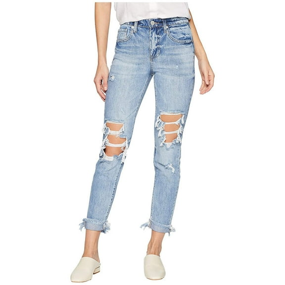 Blanknyc Women's The Rivington Hi Rise Tapered Jeans, Jackpot, 26