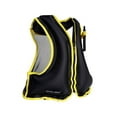 thumbnail image 1 of Justharion Surfing Buoyancy Aid Made Of Polyester For Strong Sealing Designed For Snorkeling Buoyancy Vest black, 1 of 6