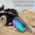 thumbnail image 5 of Kraoden RGB Bluetooth Speaker 5.3, High Battery Life, Low Latency, Wide Area Sound Effect, Wireless Portable Speaker for Music and Gaming, 5 of 6