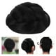 thumbnail image 3 of Trenza artificial, moño chignon con pinza, extensión de cabello para mujer con cabello corto (1b#), 3 of 8