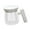 White with USB Cable, variant on Fiocias Auto Stirring Coffee Mug Glass Self Mixing Cup 400ml Multipurpose Drinks Stirrer White with USB Cable