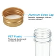 thumbnail image 3 of Uxcell 30ml Plastic Test Tubes with Screw Caps, 6Pcs 109x24mm Tubes for Party Decoration Lab Use, Gold Tone, 3 of 6