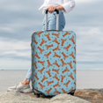 thumbnail image 7 of Fuzoiu Funny Lobsters Print Suitcase Cover,Washable Luggage Covers for Suitcase,Elastic Luggage Protector Cover,Scratch Resistant Travel Suitcase Covers-Small, 7 of 7