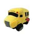 thumbnail image 7 of Set of 3 Cozy Bear School Bus, Cement Truck & Garbage Truck Soft Plush Toy 10”, 7 of 7