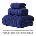 thumbnail image 3 of Toalla De Baño Toallas de baño de 3 piezas,de fibra superfina,suaves y absorbentes,ideales para el baño o spa (azul oscuro). Rkxzt, 3 of 9
