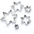 thumbnail image 4 of 5 uds cortadores de galletas de copo de nieve molde de acero inoxidable para cocina hornear pasteles galletas de Chocolate,11 Feliz Sencillez, 4 of 5