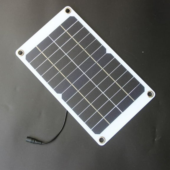 Flexible Solar Panel 10W 12V Monocrystalline Semi-Flexible Solar Panels Charger