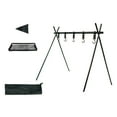 thumbnail image 2 of Estante de almacenamiento plegable Sharpla para acampar negro Estilo C 77 cm x 53 cm x 69 cm, 2 of 8
