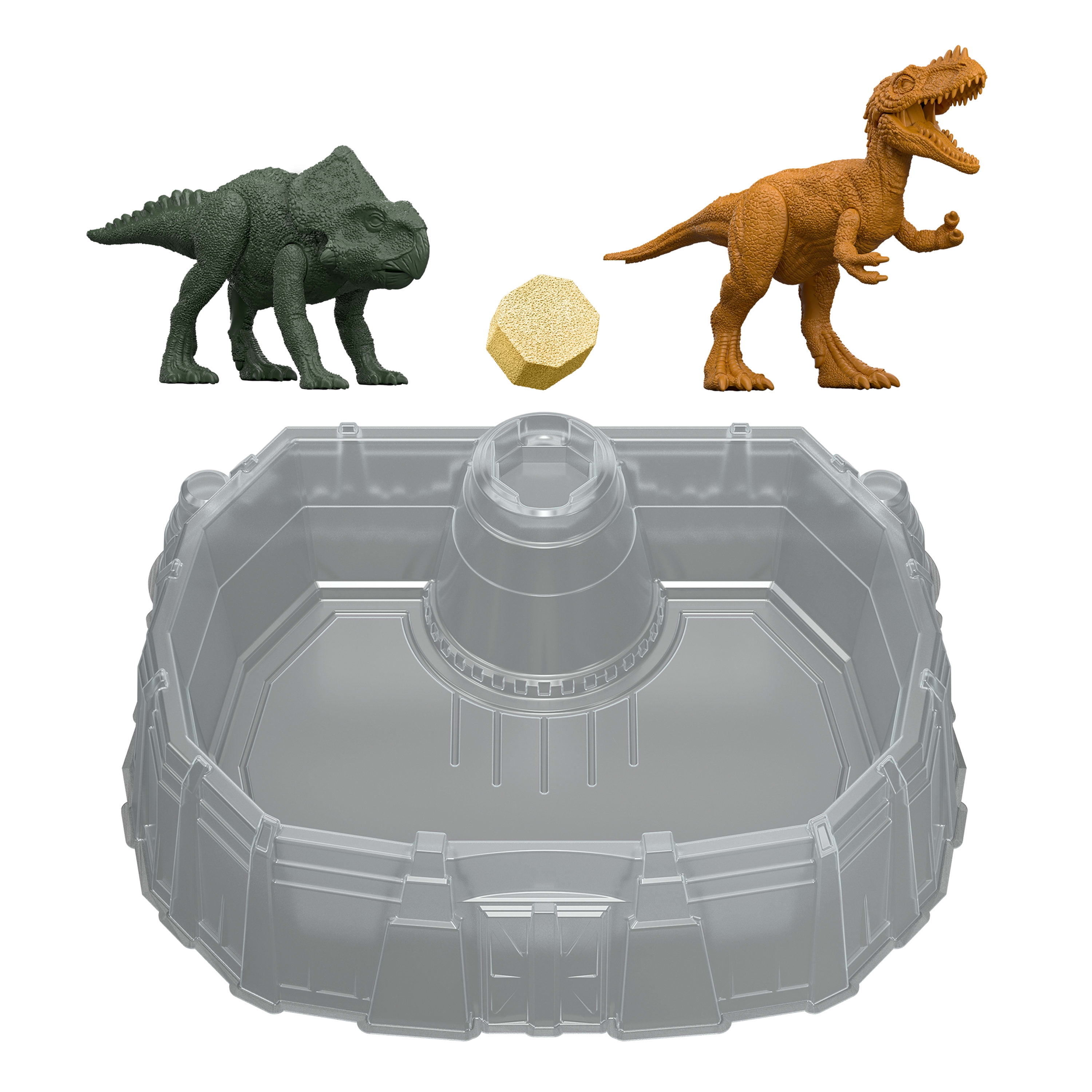 Jurassic World Révélation Dino Coffret Combat 2 dinos, aréna - Exclusivité Walmart