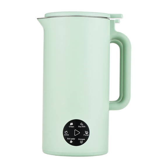 Máquina multifunción para hacer leche de soja de 350 ml, exprimidor y máquina para hacer leche de soja con carcasa de acero inoxidable.