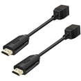 thumbnail image 1 of Convertidor de red Ethernet HDMI a RJ45 2 puertos 60 m 1080p, 1 of 7