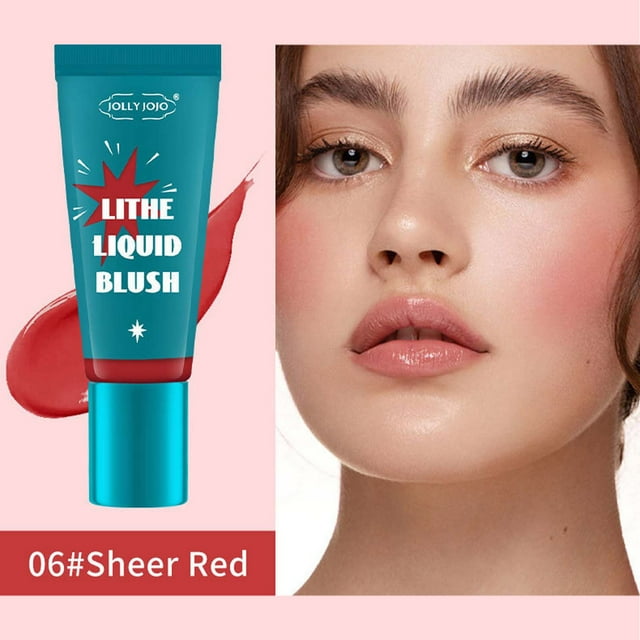 Fiudx Ofertas Y Liquidación Colorete En Polvo Iluminador Facial Maquillaje Desnudo Natural Resaltado Crema Colorete En Polvo Facial