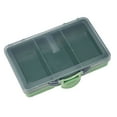 thumbnail image 1 of Mosiee Multi-Section Fishing Gear Container Portable Green Pp Tackle Box With 1-8 Compartments Storage Solution For Lures Hooks Fishing, 1 of 9