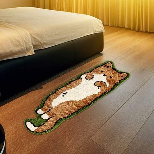 Thickened Lamb Wool Bedside Carpet | Long Plush Area Rug for Bedroom & Living Room | Soft Sofa & Coffee Table Rug | Cozy Home Decor & Floor Mat