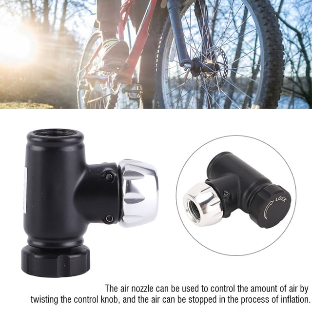 Gonfleur de Pneus de Vélo au CO2, Pompe à Cartouche de CO2 pour Vélo, Balle Gonfleur de Pneus de Vélo, Gonfleur de Pneus au CO2, Balle Gonfleur de Pneus de Vélo, Mini Gonfleur, Sans Cartouches de CO2 Incluses