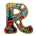 thumbnail image 1 of PENGXIANG Pendentif en Strass 26 Lettres avec Porte-Clés de Noël, 1 of 8
