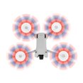 thumbnail image 4 of crativent Pack of 8 Drone Propeller Plastic Double Sided Props Portable Part with Screw Screwdriver Set Replacement for Mini 3 Pro White Blue Red 1Set, 4 of 6