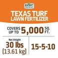 thumbnail image 6 of Expert Gardener Texas Turf Lawn Food Plus 2% Iron Fertilizer 15-5-10, 30.2 lb. - Covers 5,000 Sq. ft, 6 of 12