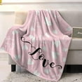 thumbnail image 4 of Yibo St.Patrick's Day Blankets Farm Buffalo Plaid Truck Shamrock Clover Soft Blanket Decorative for Home Sofa Couch Chair Living Bedroom Spring Holidays Green Black, 4 of 7