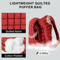 thumbnail image 6 of Kwuty Puffer Tote Bag for Women Large Quilted Puffy Lightweight Carryall Crossbody Tote Bag for Women, 6 of 7