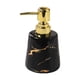 thumbnail image 3 of Dispensador de jabón, dispensador de jabón líquido de manos recargable de 250 ml, dispensador de gel de ducha negro, 3 of 9