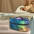thumbnail image 2 of HELLHERO Portable Steamer Bag Lightweight Organizer Steam Iron Carrying Case Easy to Store and Carry Vibrant Fractal Art Theme(Bag Only), 2 of 6