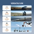 thumbnail image 4 of AstroAI Cordless Tire Inflator Portable Air Compressor 150PSI Rechargeable 5200mAh, 12V Air Pump for Car Tires, Bike Tire Pump with LED Light & Digital Pressure Gauge, Auto Shut-Off, 4 of 12