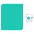 thumbnail image 1 of Uxcell 2 Hojas de Vinilo Puff 3D para Transferencia de Calor 12x10 Pulgadas Verde Vintage para Camisetas y Proyectos de Tela DIY, 1 of 7