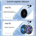 thumbnail image 3 of S25 Magnetic Phone Cooler Fast Cooling Phone Cooler Portable Phone Semiconductor Radiator 3 Gears Quieter Cooling Fan, 3 of 9