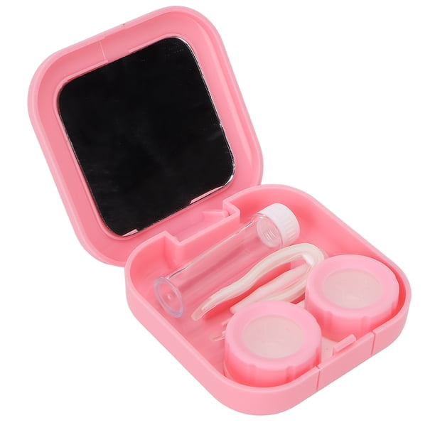 Caja para lentes de contacto, Estuche para lentes de contacto Kit de estuche para lentes de contacto cosmético Soporte para lentes de contacto Tecnología de vanguardia