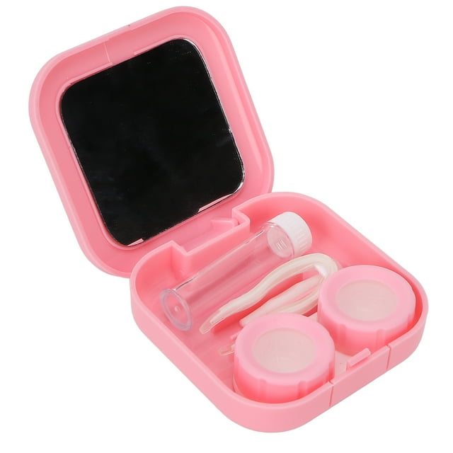 Caja para lentes de contacto, Estuche para lentes de contacto Kit de estuche para lentes de contacto cosmético Soporte para lentes de contacto Tecnología de vanguardia