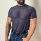 thumbnail image 5 of Playera Para Hombre Transpirable Sexy Camisas Mangas Cortas, 5 of 8