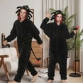 thumbnail image 6 of GOBWCOT Adult Onesies Pajamas Dragon Jumpsuits One Piece Cosplay Cartoon Costume for Halloween Christmas Party Outfits, 6 of 7