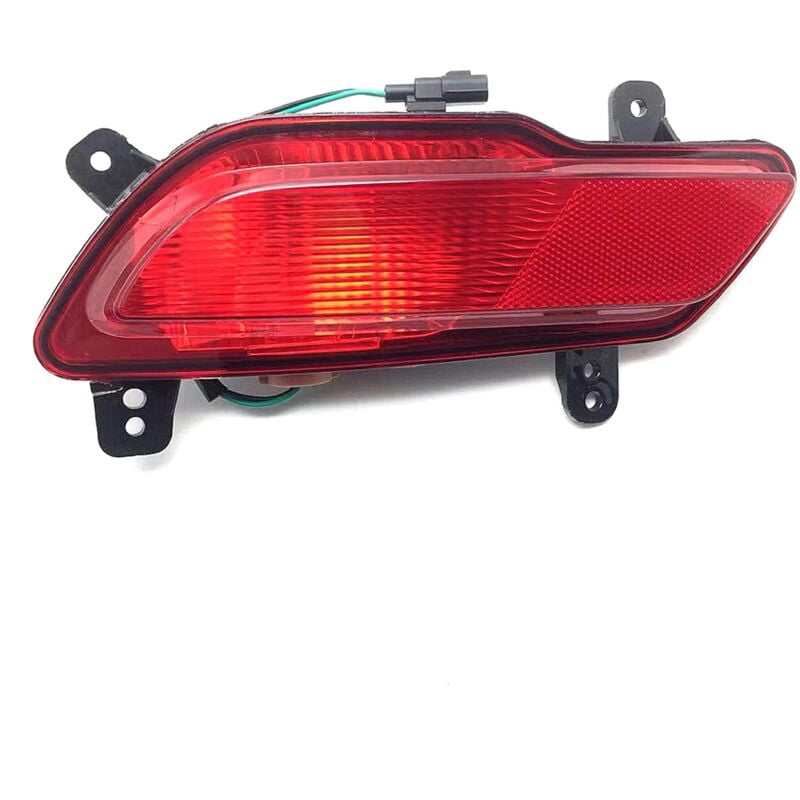 IJDMTOY Lentes Reflectoras De Parachoques Trasero De Lente Ahumada Compatibles Con Subaru Forester 2009-2018, Ensamblaje OE-Spec LH RH