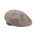 thumbnail image 1 of RXMEKW Knit Beanie for Women and Men with Drawstring Solid Color Polyester Fleece Lined Cap, 1 of 3