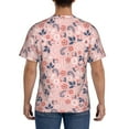 thumbnail image 2 of Rocae Tropical Plants for Men's Moisture-Wicking Crew Tee - T-Shirt for Sports, Outdoor Activities, and Casual WearX-Large, 2 of 9