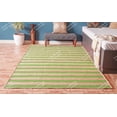 thumbnail image 3 of Chouhan Rugs Natural Jute Green Striped Rug Bohemian Rug Decor Rug Handwoven Rug Custom Rug Decorative Rug, 3 of 8