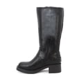 thumbnail image 6 of Women's Buckle Harness Knee High Boots – Moto Riding Boots, 6 of 6