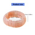 thumbnail image 5 of Lerpwige Elegant Color Transition Acrylic Bracelet Modern Circular Jewelry For Women Girl, 5 of 20