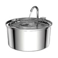 thumbnail image 1 of Cat Water Fountain,3.2l/108oz Automatic Stainless Steel Pet Fountain Dog Water Dispenser, Ultra-qui(,), 1 of 5